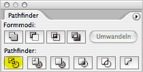 Pathfinder-Flche aufteilen