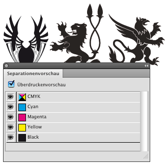 Hoheitlich Symbole Separationsvorschau